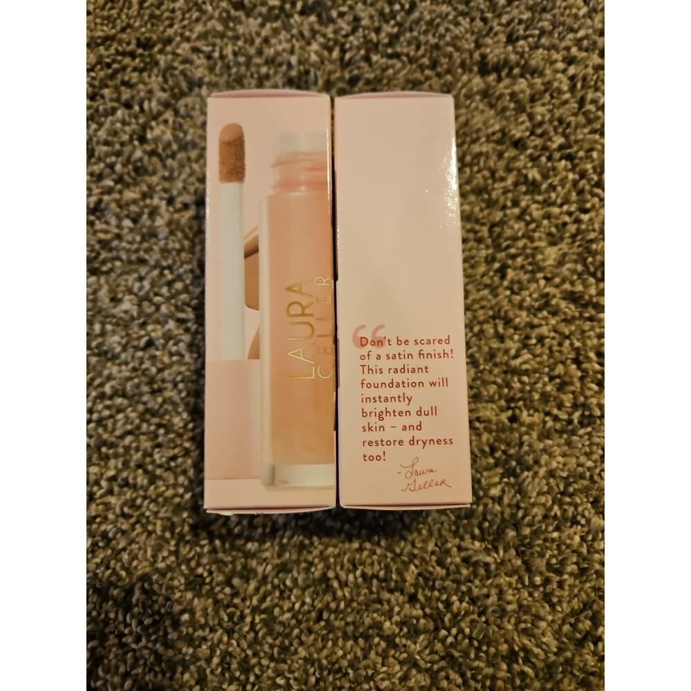 Laura Geller Balance N‎ Glow Hydrating Liquid Foundation 0.9 Oz Medium Lot Of 2 - Picture 4 of 5